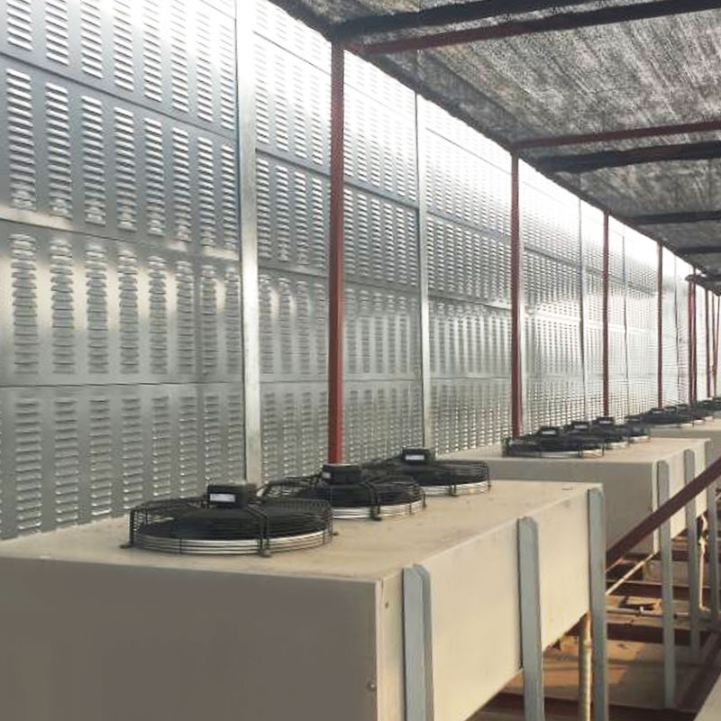 Aircondition lydbarriere