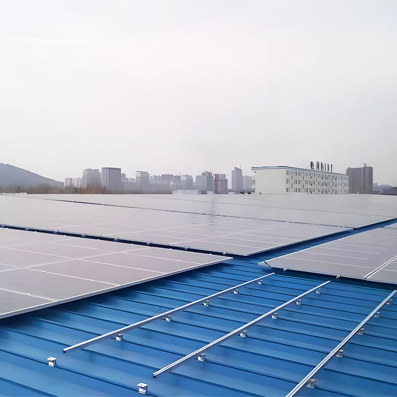 Farve stålplade tag solar beslag